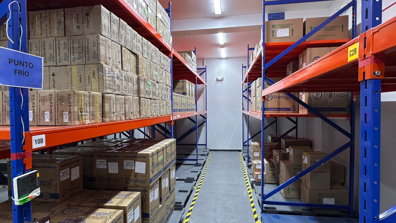 Almacenamiento BPA en instalaciones farmacéuticas de FACOSAL